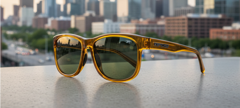 Tifosi Swank XL Sunglasses in Honey/Gt-2