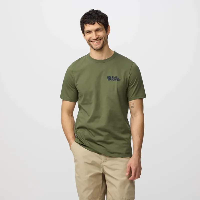 Fjallraven Swedish Forest T-Shirt Mens in Ultramarine-2
