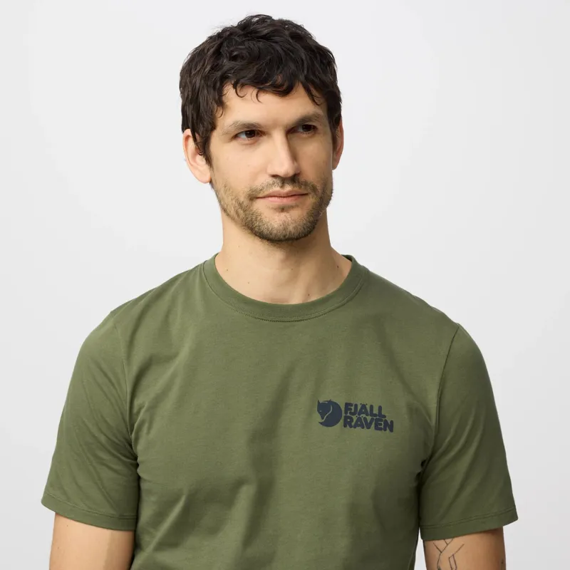 Fjallraven Swedish Forest T-Shirt Mens in Laurel Green-5