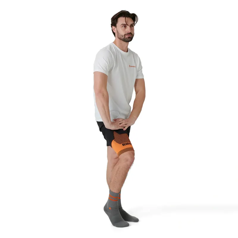 Bearhug Thigh Compression Support Sleeve in Orange-3