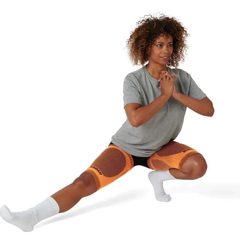 Bearhug Thigh Compression Support Sleeve in Orange-5