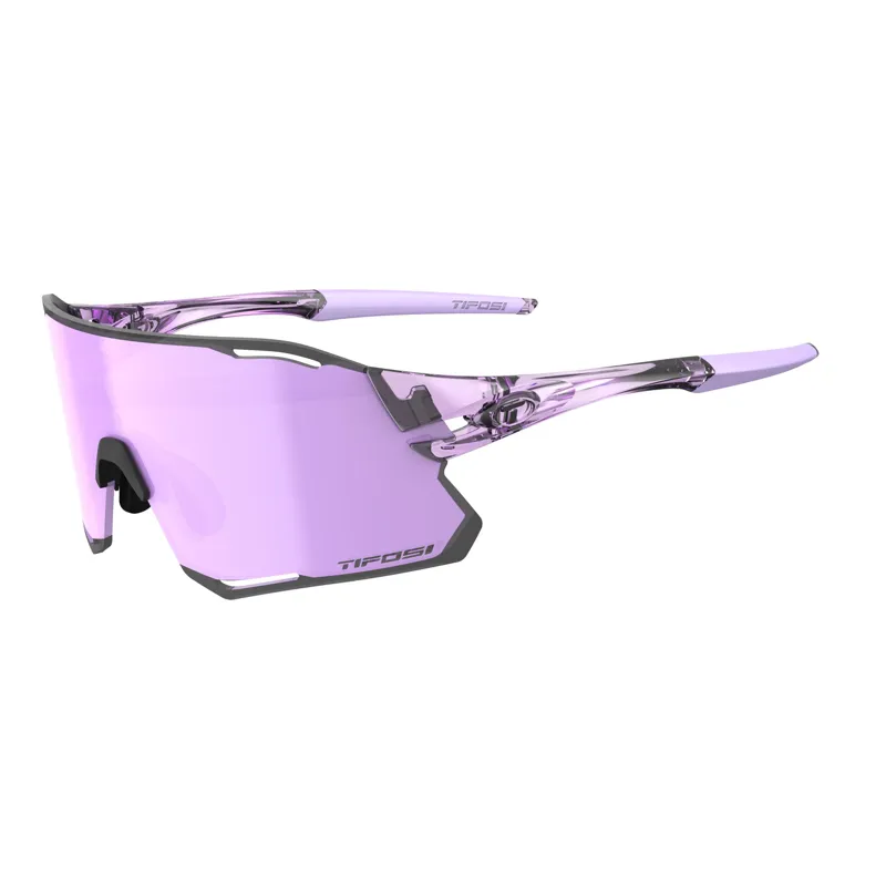 Tifosi Rail Race Interchangeable Sunglasses in Crystal Purple Clarion