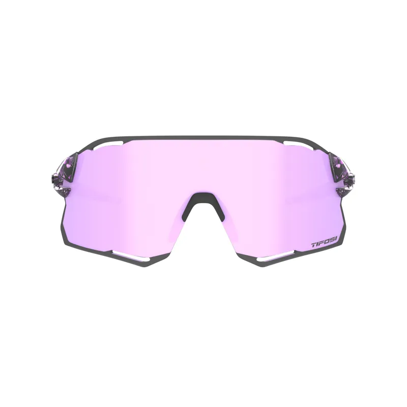 Tifosi Rail Race Interchangeable Sunglasses in Crystal Purple Clarion-1