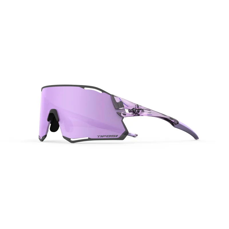 Tifosi Rail Race Interchangeable Sunglasses in Crystal Purple Clarion-3