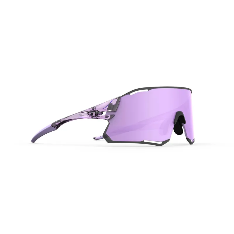Tifosi Rail Race Interchangeable Sunglasses in Crystal Purple Clarion-4