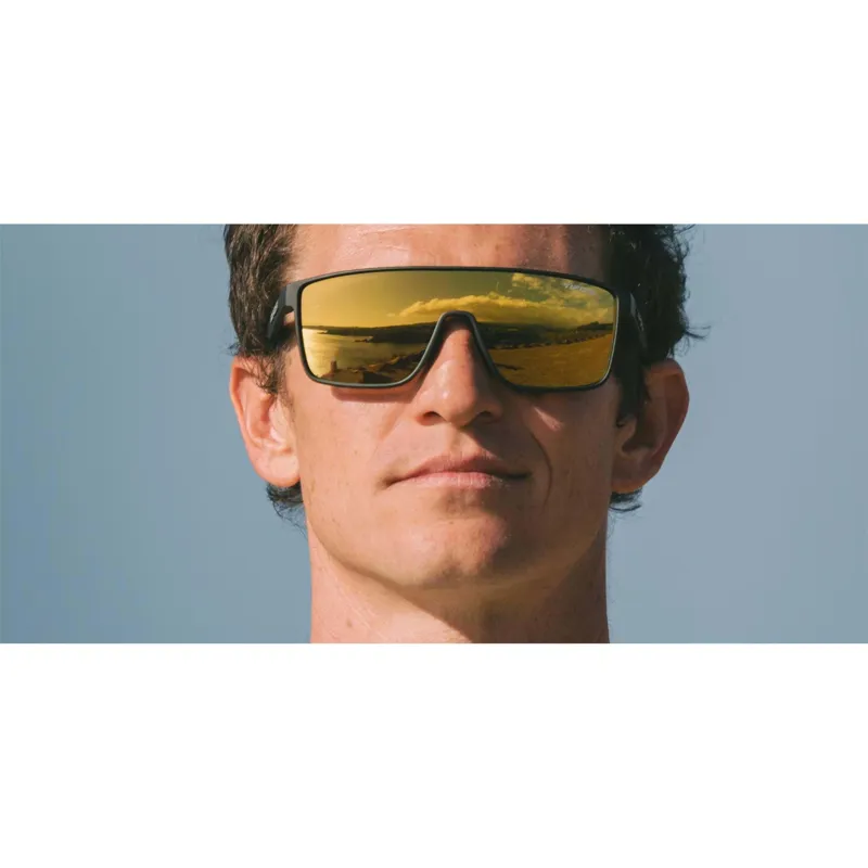 Tifosi Sanctum Single Lens Sunglasses in Matte Black-5