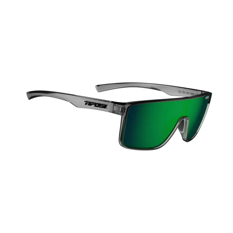 Tifosi Sanctum Single Lens Sunglasses in Crystal Smoke-2
