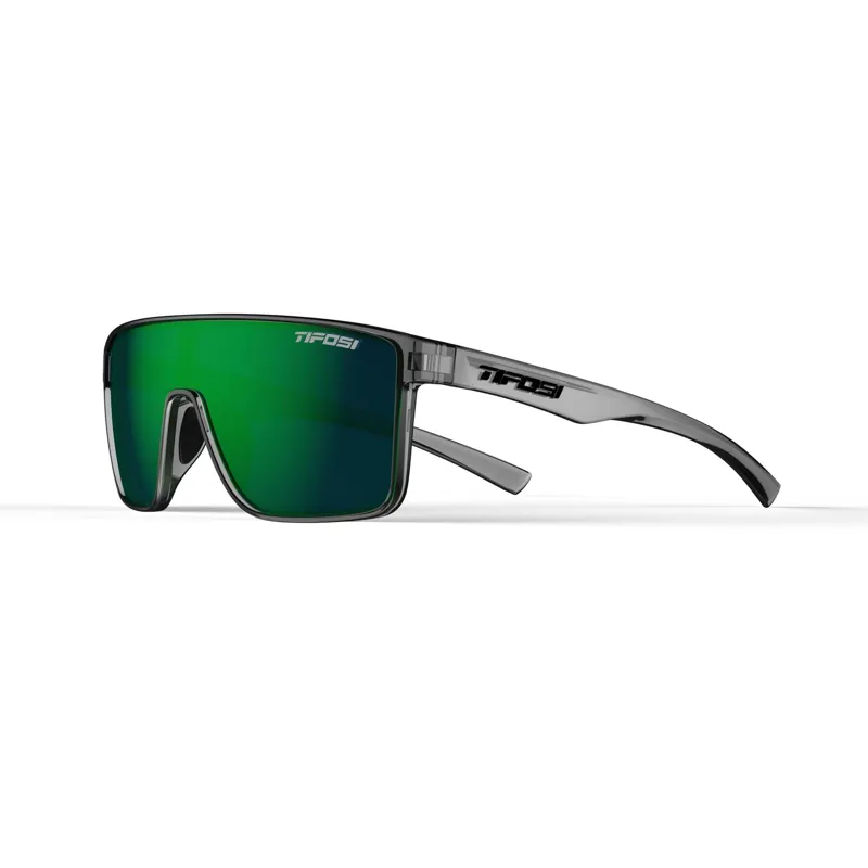Tifosi Sanctum Single Lens Sunglasses in Crystal Smoke-3