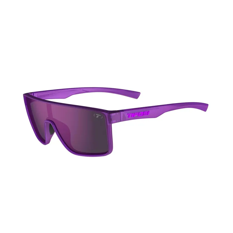 Tifosi Sanctum Single Lens Sunglasses in Purple Punch