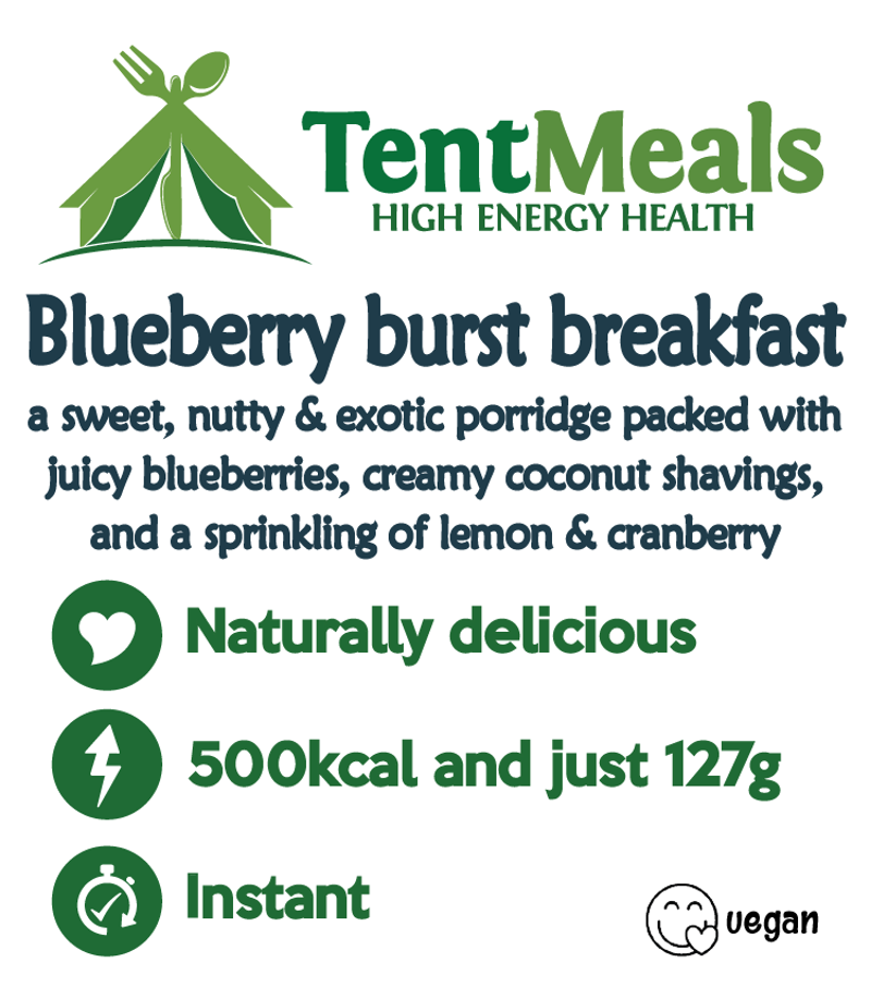 TentMeals Blueberry Burst Breakfast 500 kcal-3