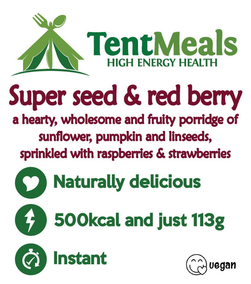 TentMeals Super Seed and Red Berry Breakfast 500 kcal-3