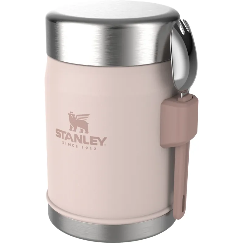Stanley Legendary Food Jar and Spork 0.4L in Rose Quartz-1