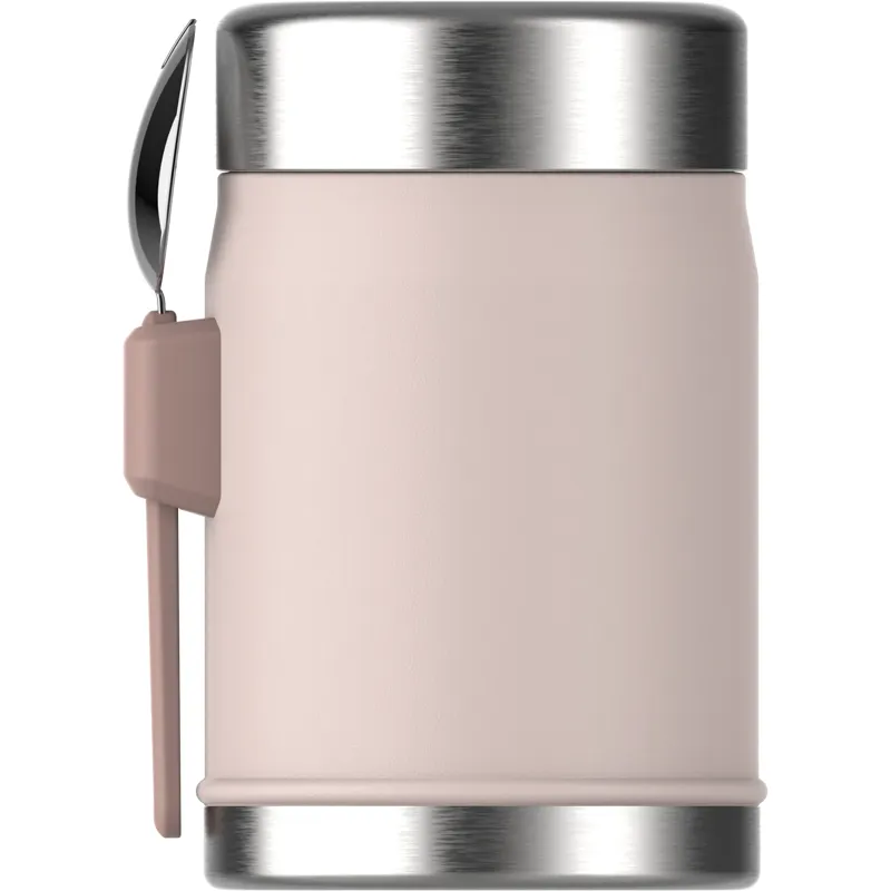 Stanley Legendary Food Jar and Spork 0.4L in Rose Quartz-2