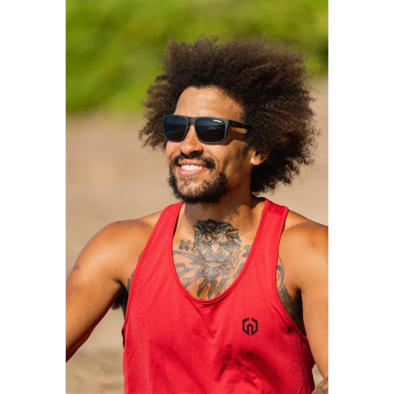 Tifosi Swick Single Lens Sunglasses in Blackout-6