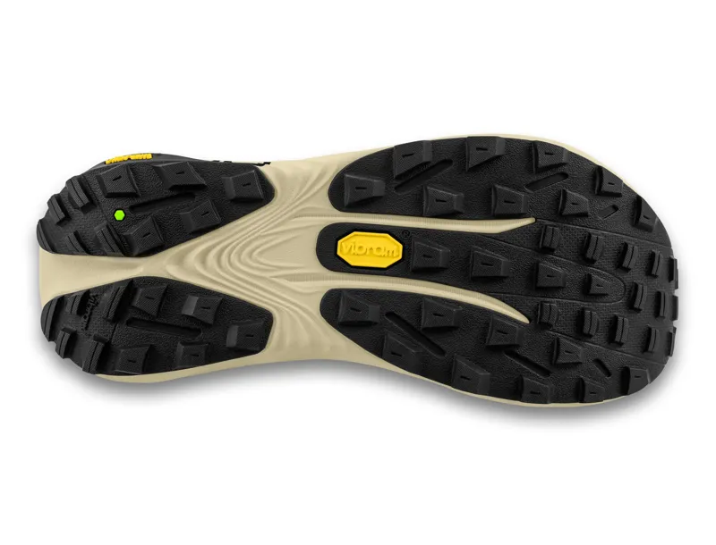 Topo Vista Trail Running Shoes Mens in Black/Lime-1