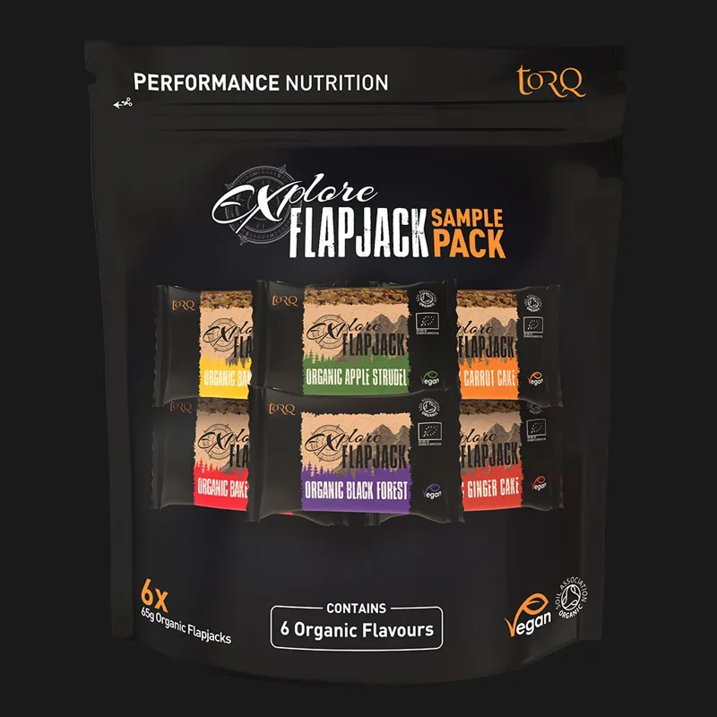 Torq Explore Flapjack Sampler Pack 6 Bars-1
