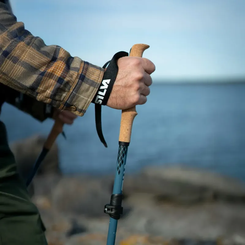 Silva Trekking Aluminium Z-Fold Pole in Black-7
