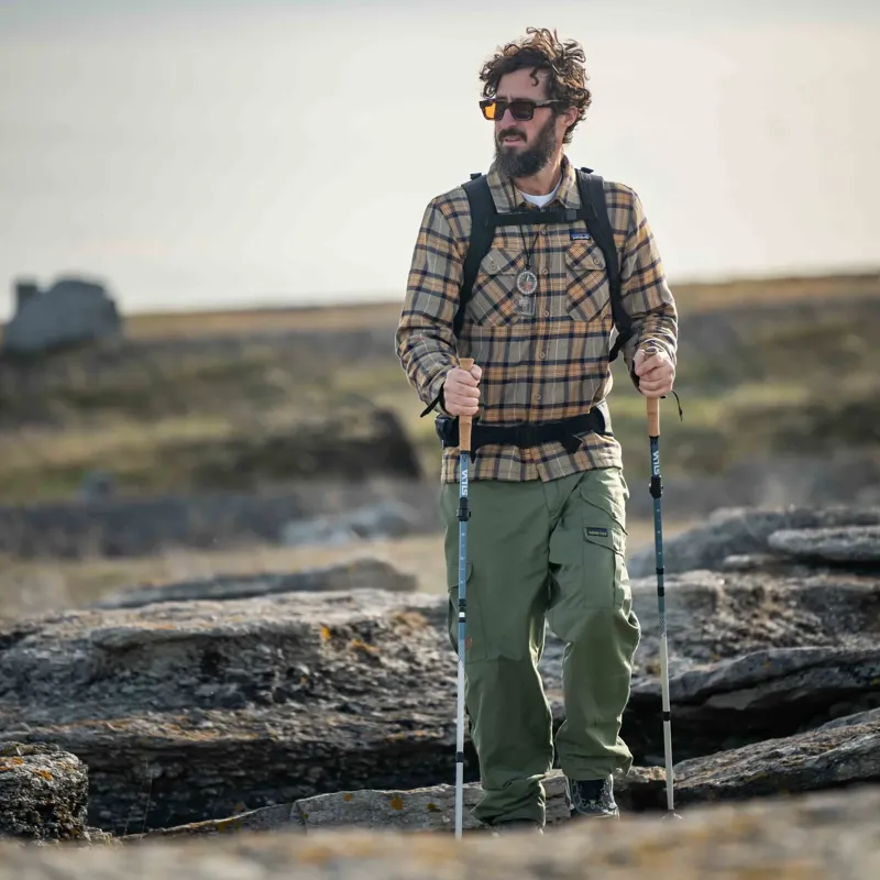 Silva Trekking Aluminium Z-Fold Pole in Black-1
