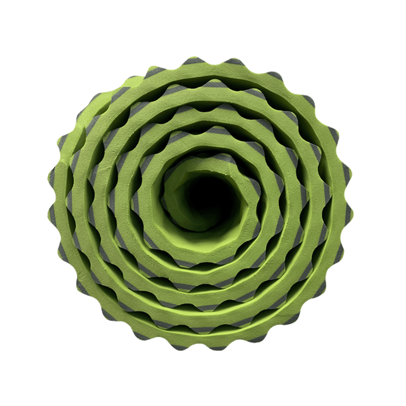 Big Agnes TwisterCane Bio Foam Sleeping Pad 20x72 Regular in Green-3