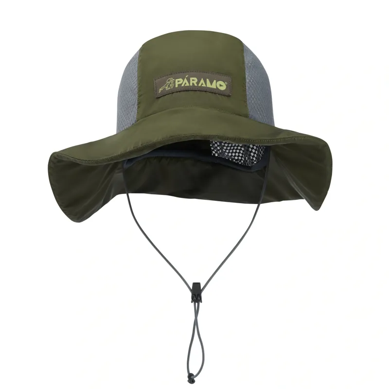 Paramo Summer Hat in Moss/Rock Grey-1