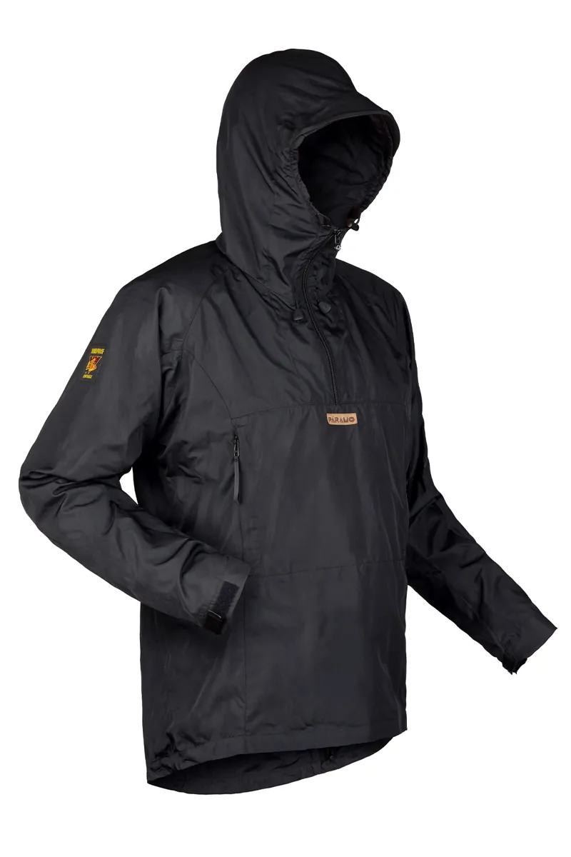 Paramo Classic Fuera Windproof Smock Unisex in Black