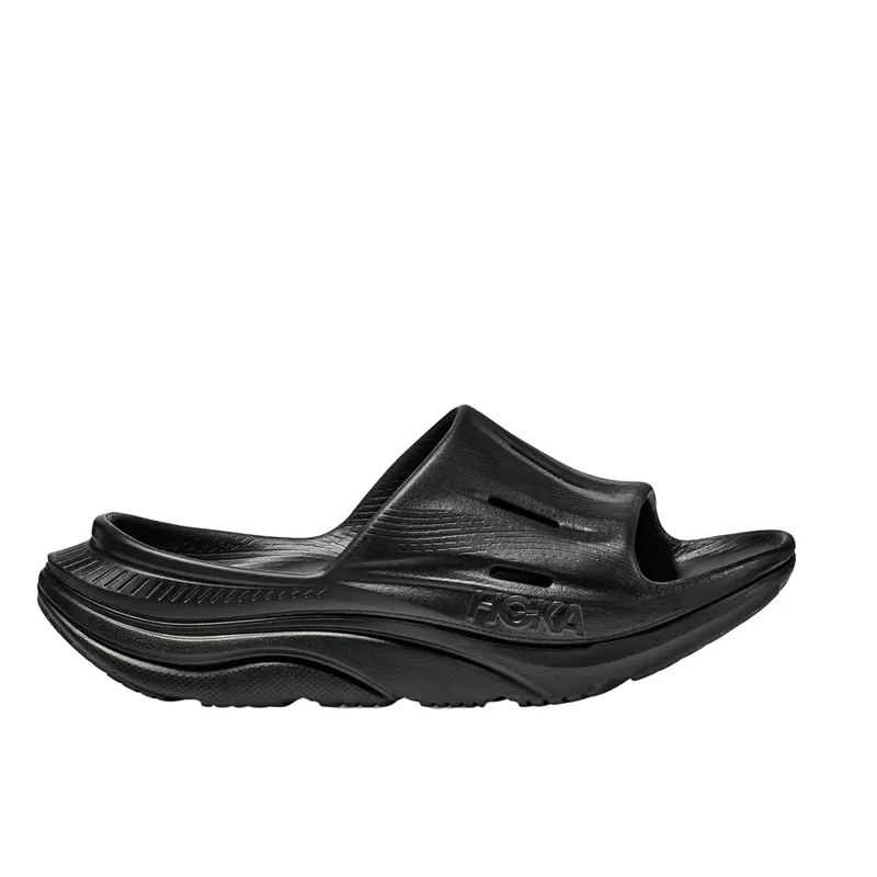 Hoka Ora Recovery Slide 3 Unisex in Black/Black