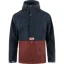 Fjallraven Vardag Anorak Mens in Dark Navy/Maroon