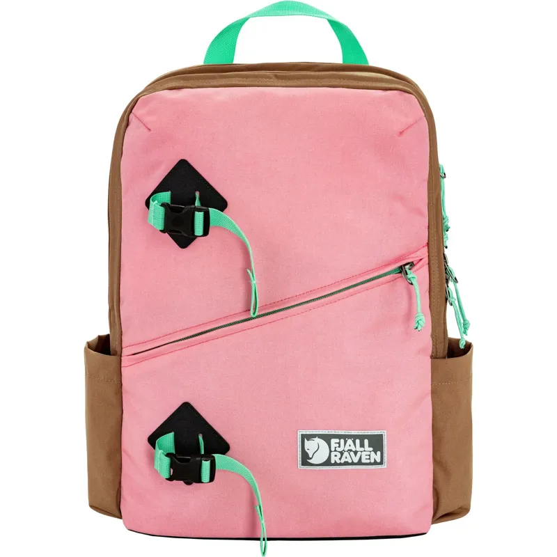 Fjallraven Vardag Backpack 17L in Poppy Pink/Khaki Dust-1
