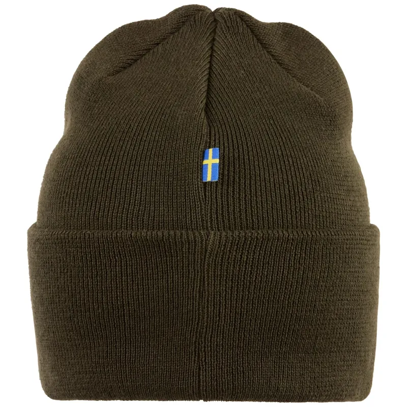 Fjallraven Vardag Beanie in Deep Forest-1
