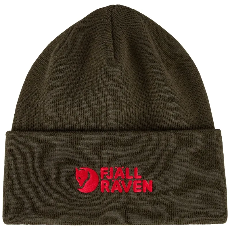 Fjallraven Vardag Beanie in Deep Forest-2
