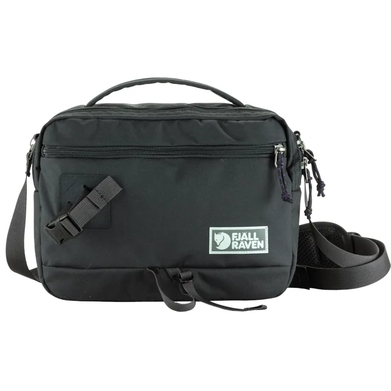 Fjallraven Vardag Shoulder Bag 6 in Coal Black