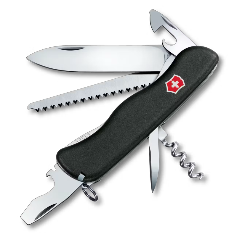 Victorinox Forester Swiss Army Knife in Black