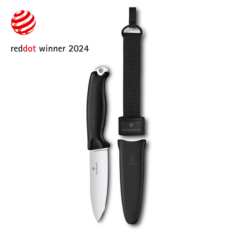 Victorinox Venture Full Tang Knife in Black-4