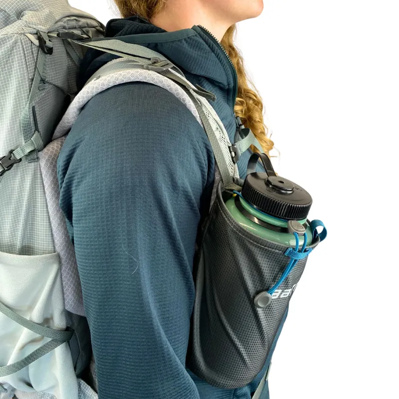 Aarn Water Bottle Holder Wide in Grey-3