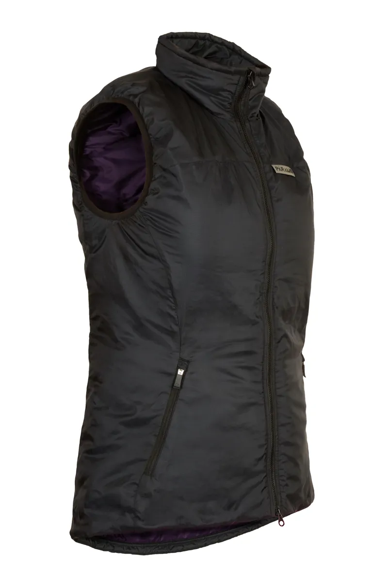 Paramo Torres Medio Gilet Womens in Black/Purple-1