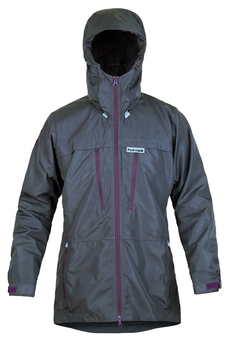 Paramo Bentu Windproof Jacket Womens in Rock Grey
