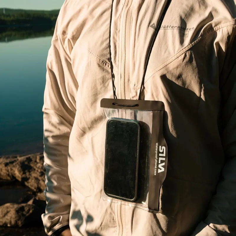 Silva Waterproof IPX7 Phone Case in Black -1