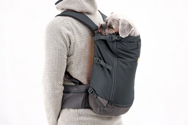 Ruffwear Hitch Hiker Dog Backpack Carrier in Basalt Gray-1