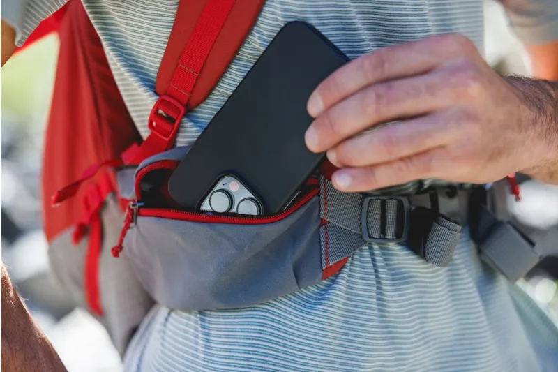 Ruffwear Hitch Hiker Dog Backpack Carrier in River Rock Green-6