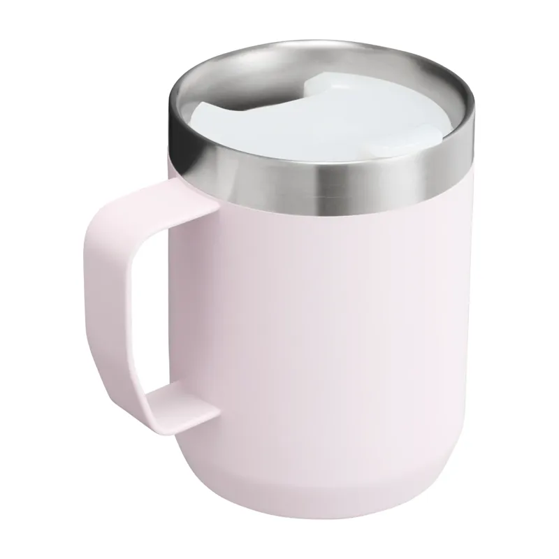 Stanley Stay Hot Camp Mug 0.23L in Rose Quartz-2