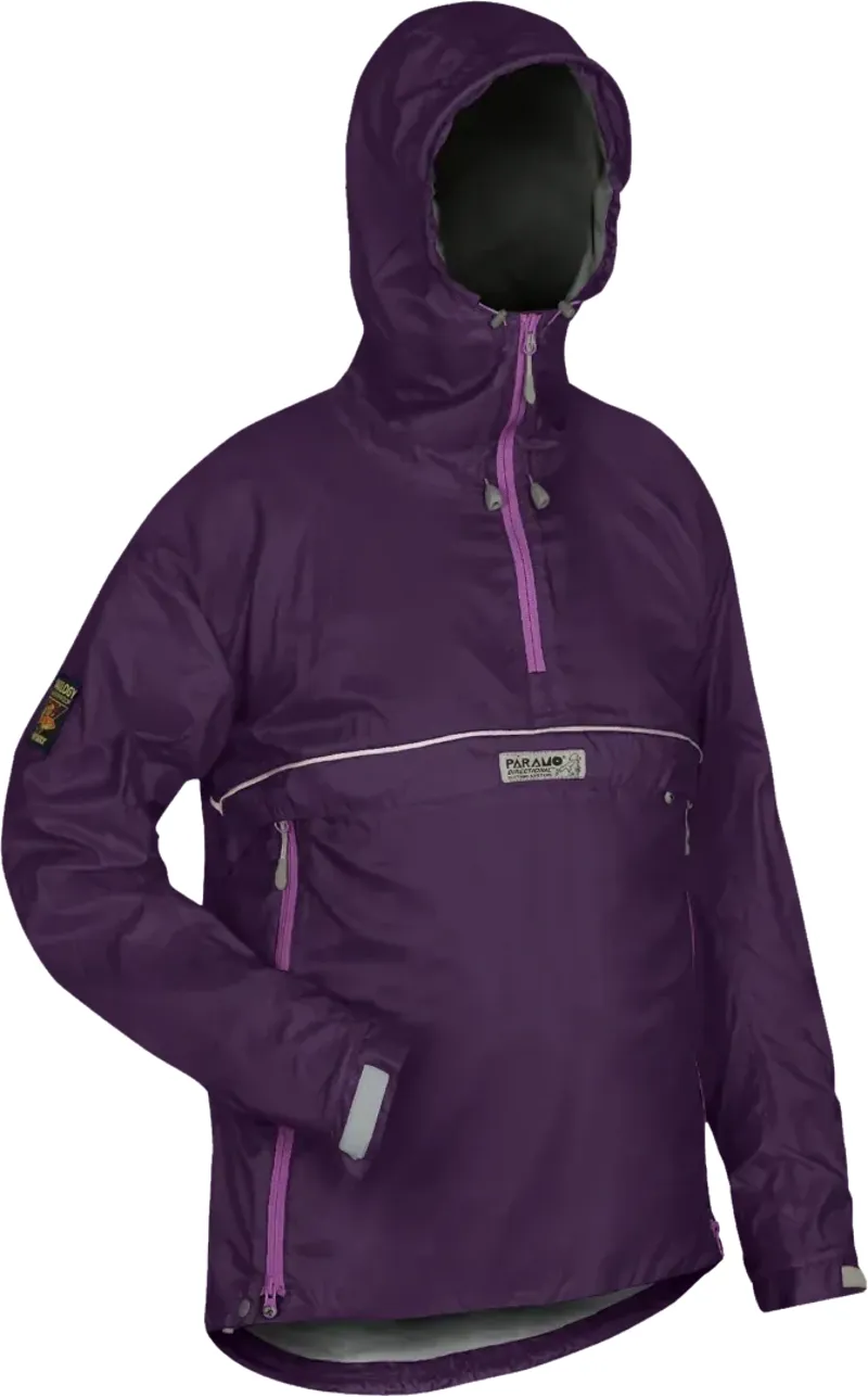 Paramo Velez Adventure Light Smock Womens in Elderberry-1