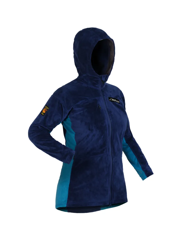 Paramo Ventura Plus Fleece Womens in Midnight/Neon Blue-2