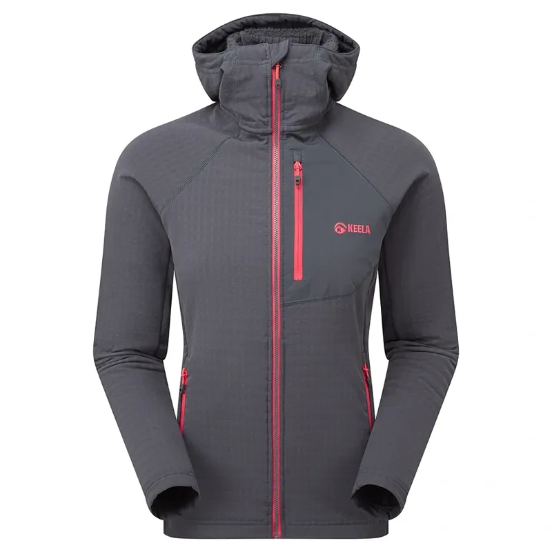 Keela Dunlin Hoody Womens in Wolf Grey