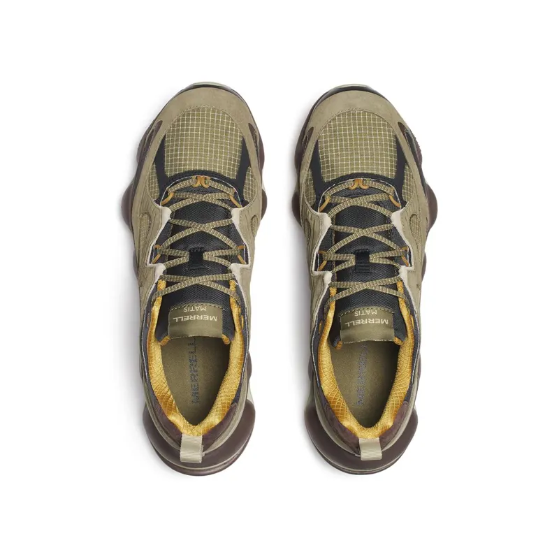 Merrell SpeedARC Matis Leather Waterproof Hiking Shoes Mens in Loden-5