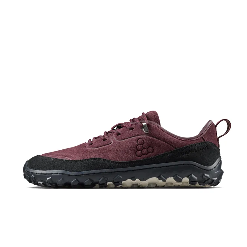 Vivo Barefoot Tracker Leather AT Low II Suede Mens in Fig