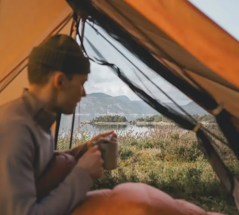 Robens Via 1 UL Tent in Orange-8