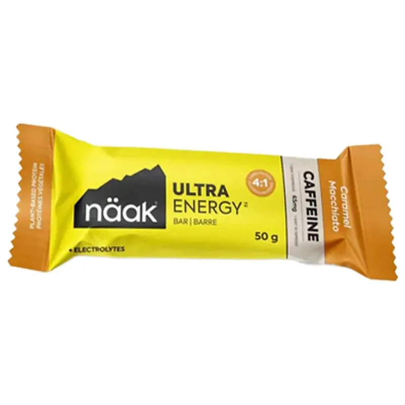 Naak Ultra Energy Caffeine Bar 50g in Caramel Macchiato