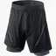 Dynafit Alpine Pro 2in1 Shorts Mens in Black Out - XXLarge