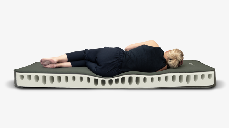 Outwell Dreamboat Double Self-inflating Mat 12cm in Grey-5