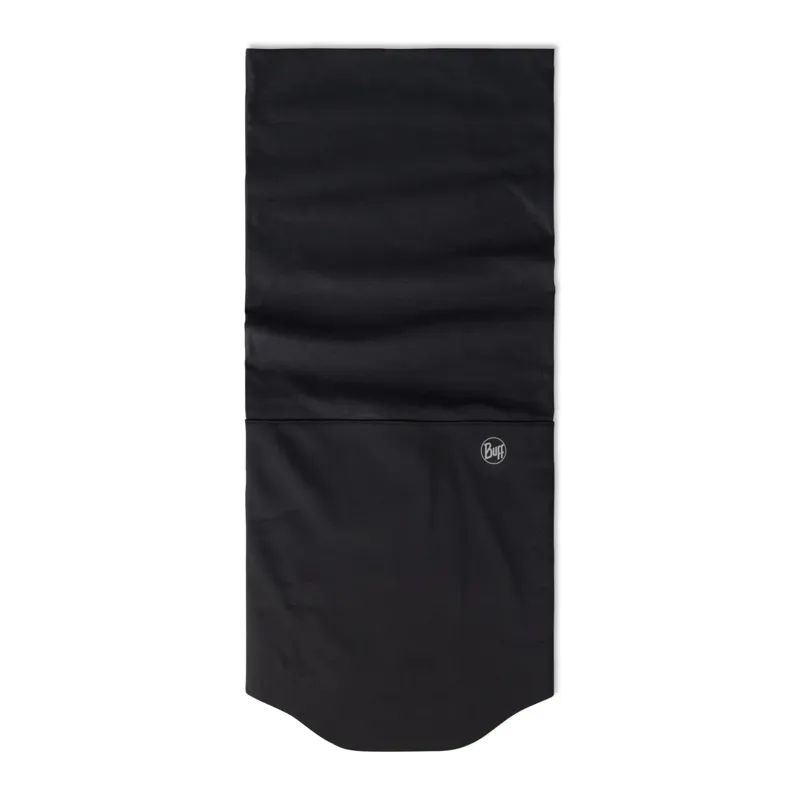 Buff Windproof Neckwear in Solid P Black-1
